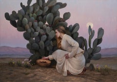 "Prickly Pear" (2023) by Derek Harrison, Original Oil Painting