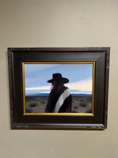 "Silent Solitude" (2024) by Derek Harrison, Original Oil Painting