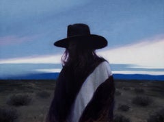 "Silent Solitude" (2024) by Derek Harrison, Original Oil Painting