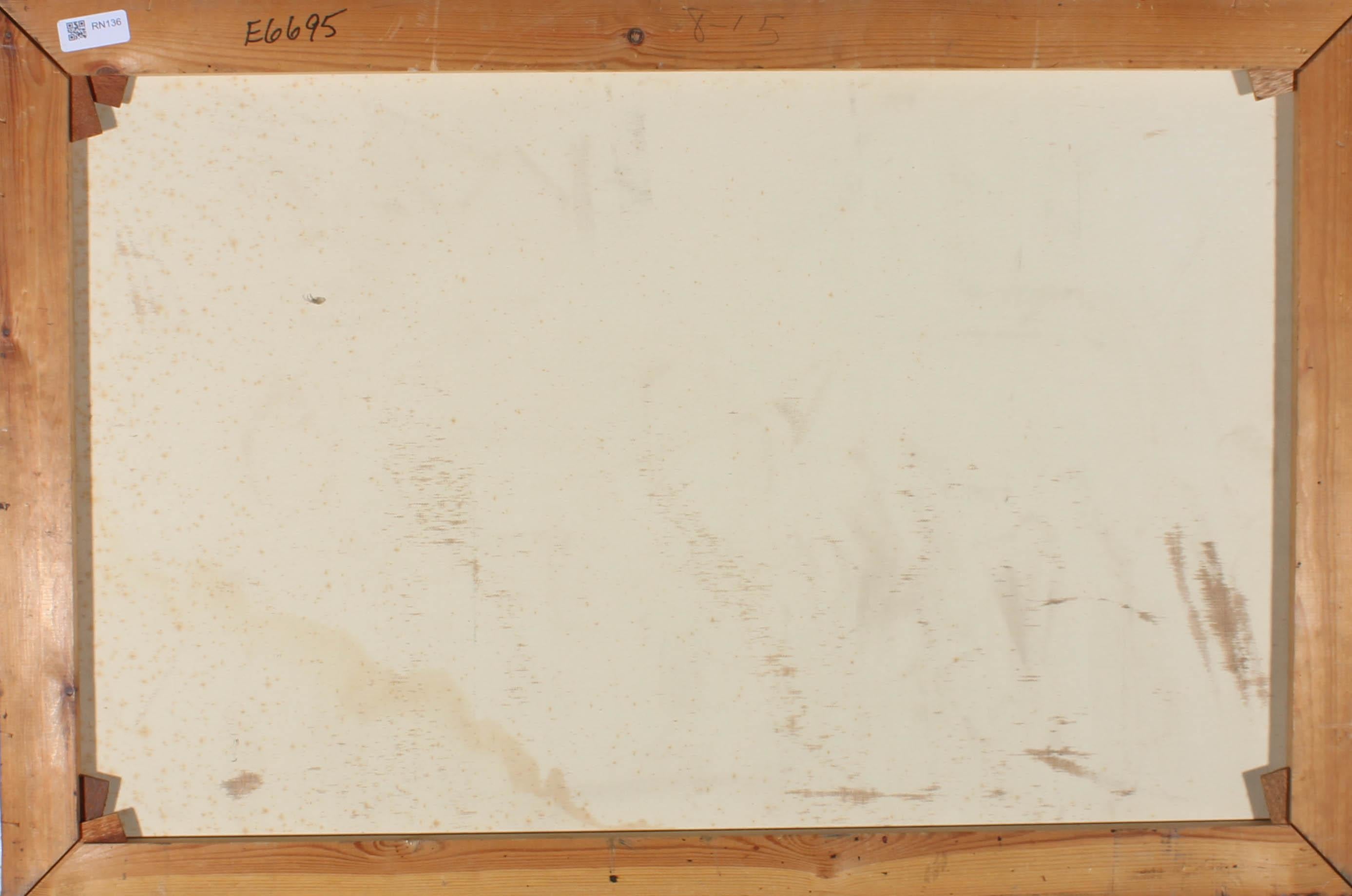 Derek Higginson (1930-2020) - Mid 20th Century Oil, The Station For Sale 2