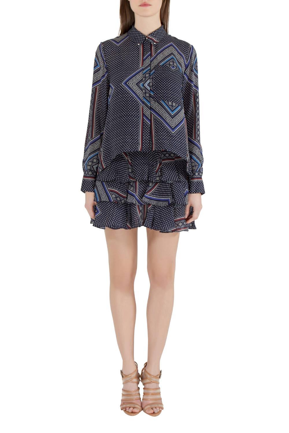 derek lam 10 crosby blue dress