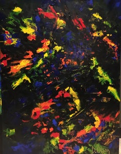 „The Opalogy“, Gemälde, Acryl auf Leinwand