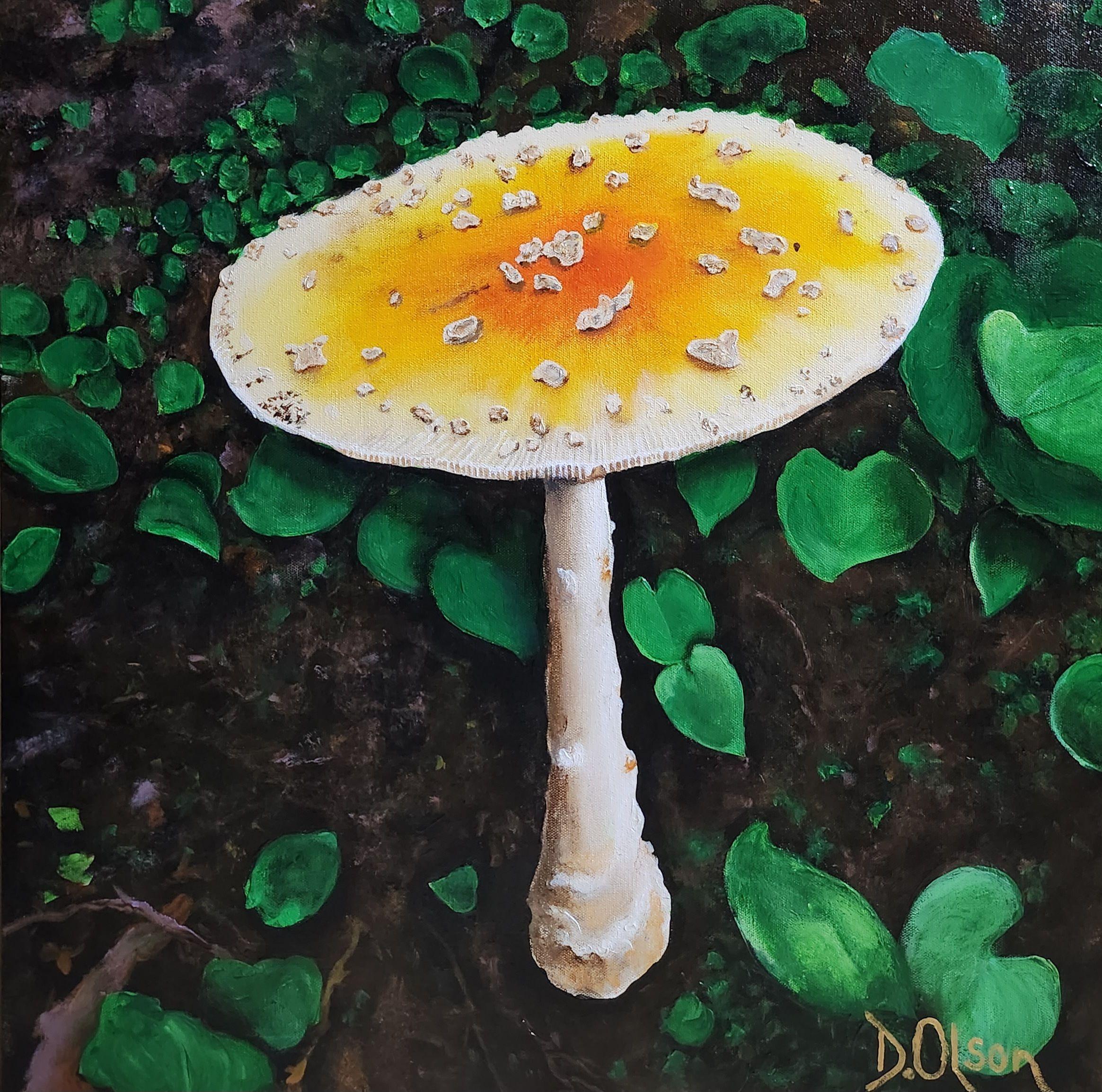 Just Aminata, Pintura, Acrílico sobre lienzo - Painting de Derek Olson