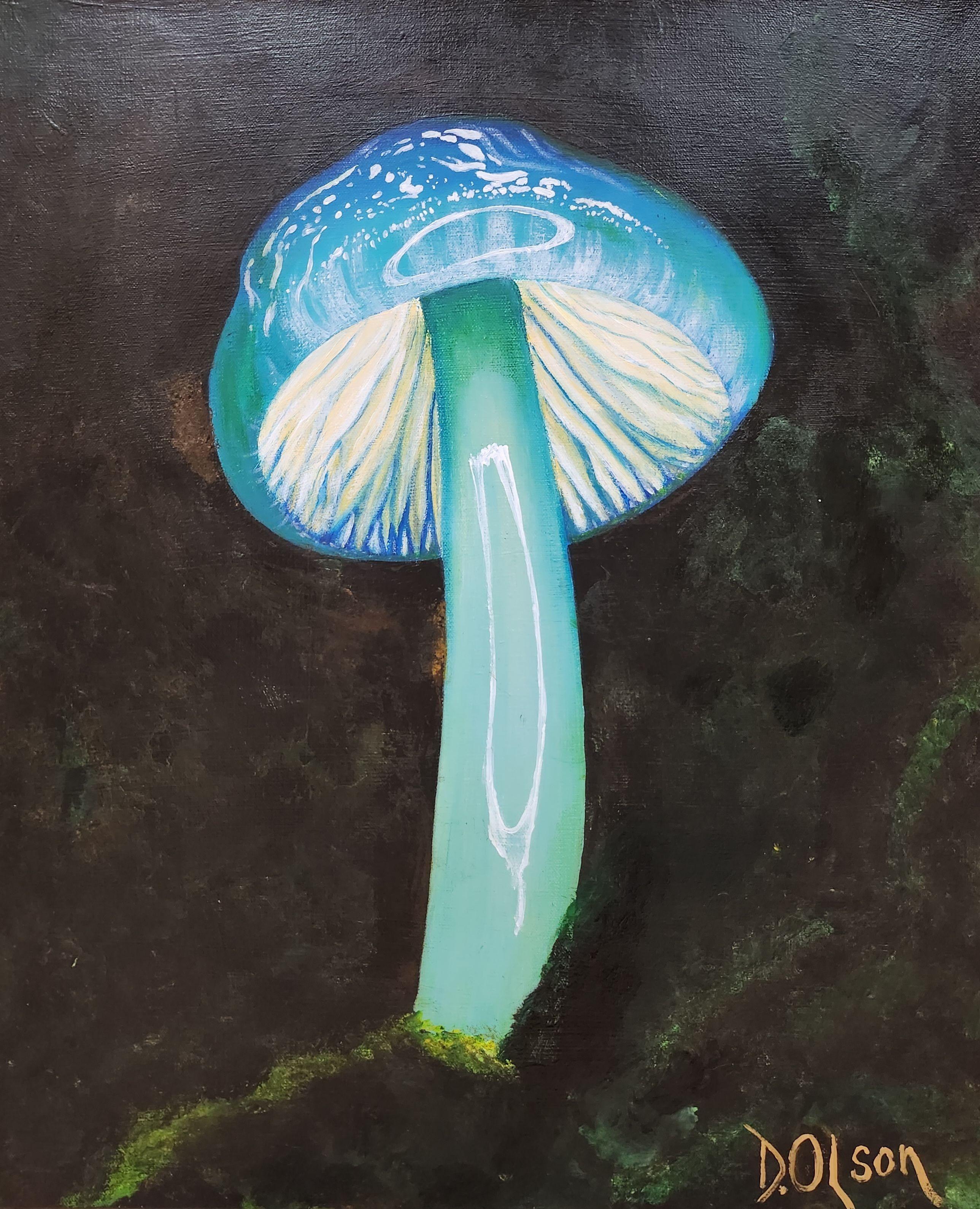 The Afterglow, Gemälde, Acryl auf Leinwand