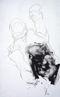 Blasfemia sobre el muro, Pintura, Acrílico sobre lienzo