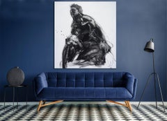 Jupiter chained, Painting, Acrylic on Canvas