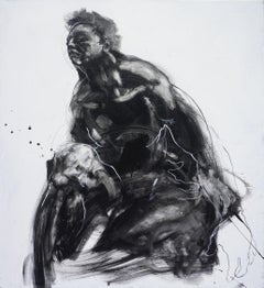 Jupiter chained, Painting, Acrylic on Canvas