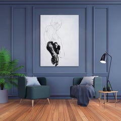 Resting Spearman, Painting, Acrylic on Canvas