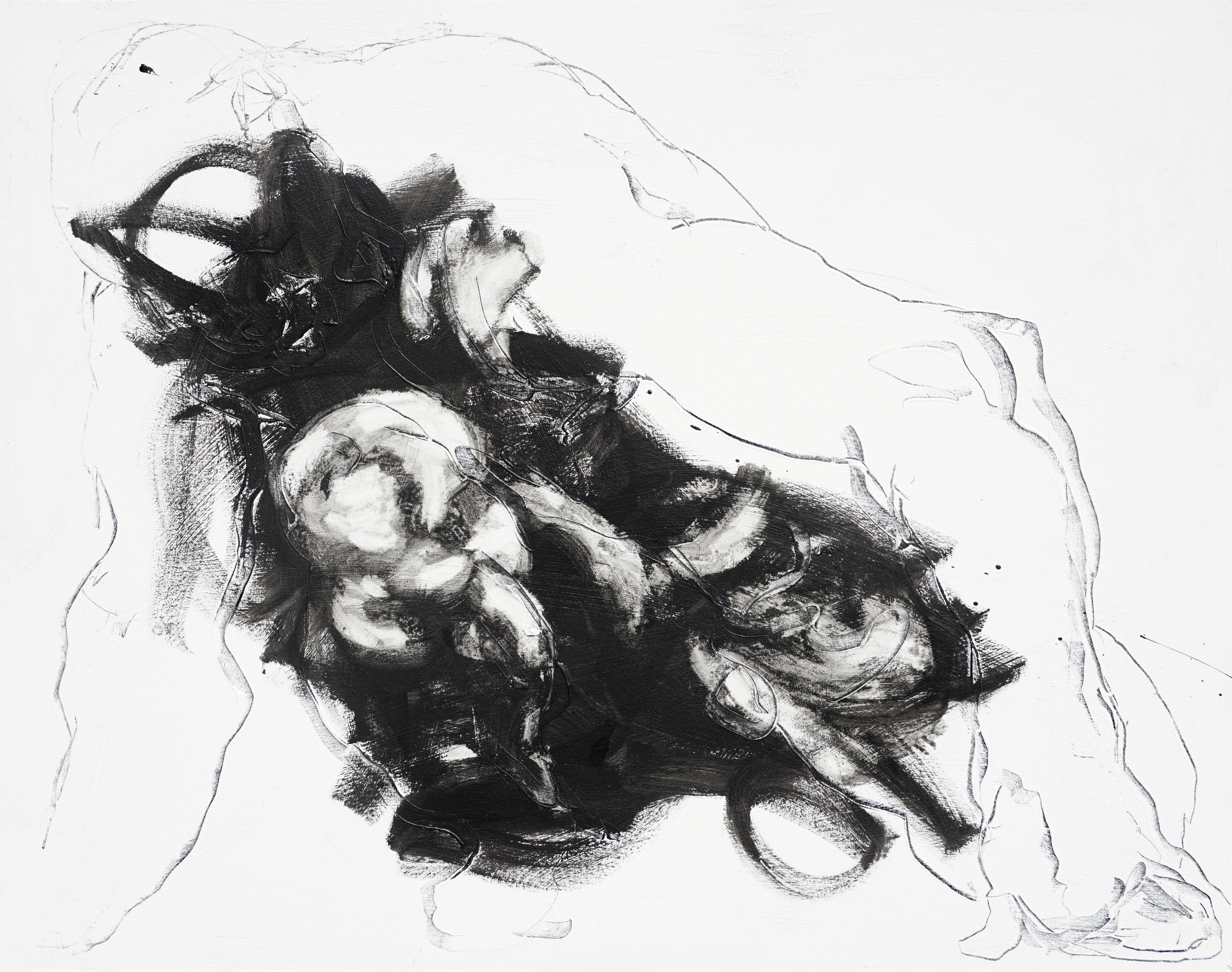 The bastard, Gemälde, Acryl auf Leinwand