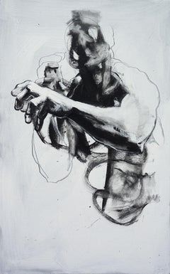 The blinded Samson, Painting, Acrylic on Canvas