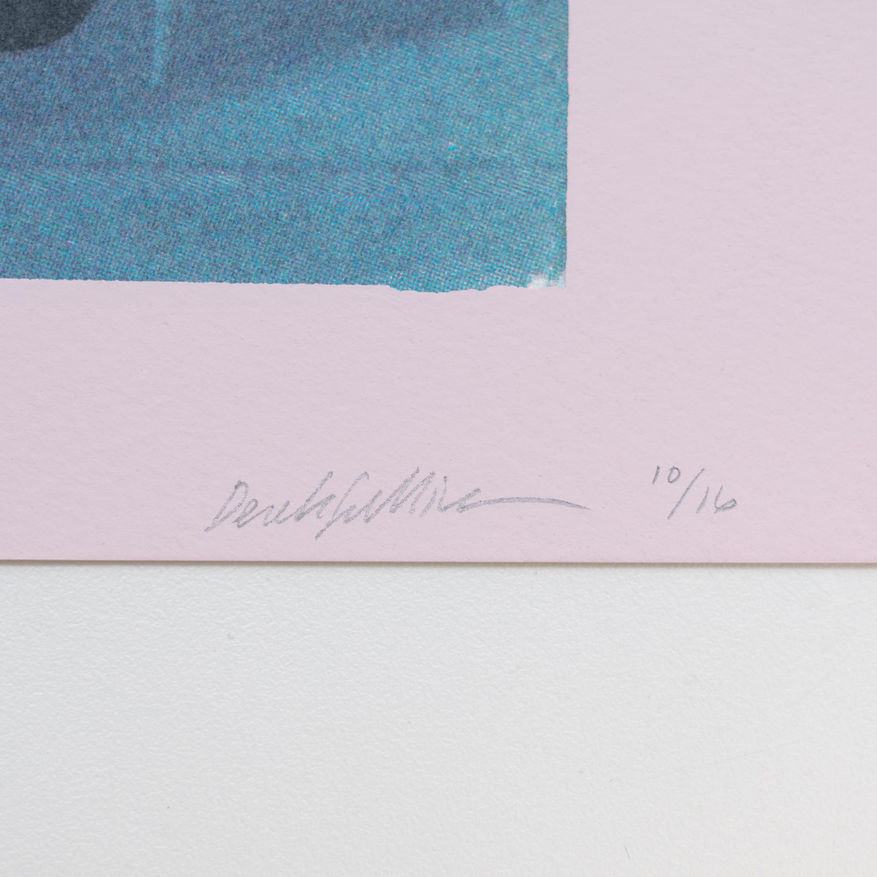 Derek Sullivan 'After the Life for the Most Part 'G'' Silkscreen, 2014 In Good Condition In Barcelona, Barcelona
