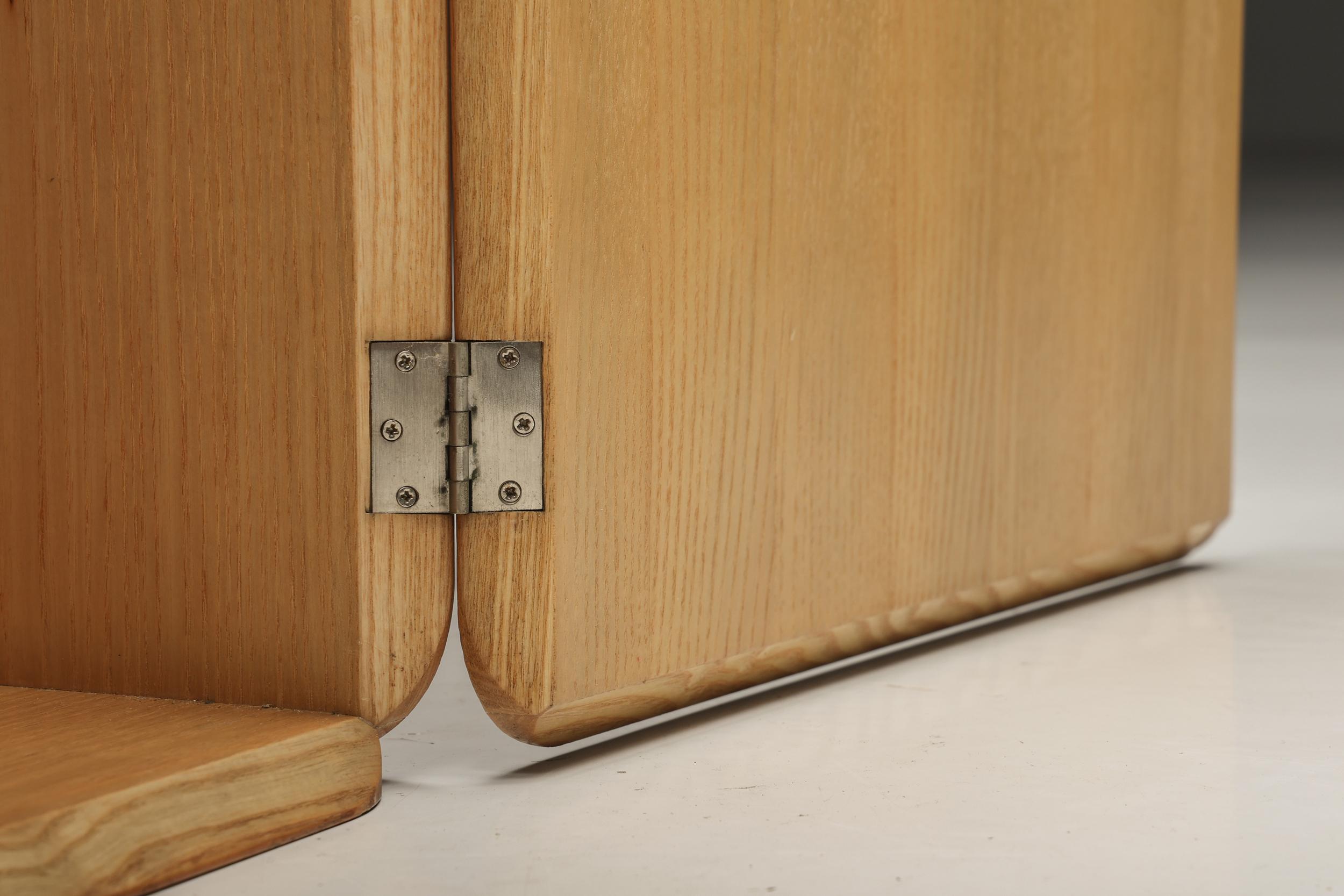 Derk Jan De Vries Modular Wooden Storage Wall Unit, 1980s 9