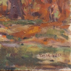 'Fall Landscape, Indiana', AIC, Laguna Beach, Chicago Art Association
