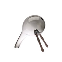 Escultura dérmica contemporánea de vidrio