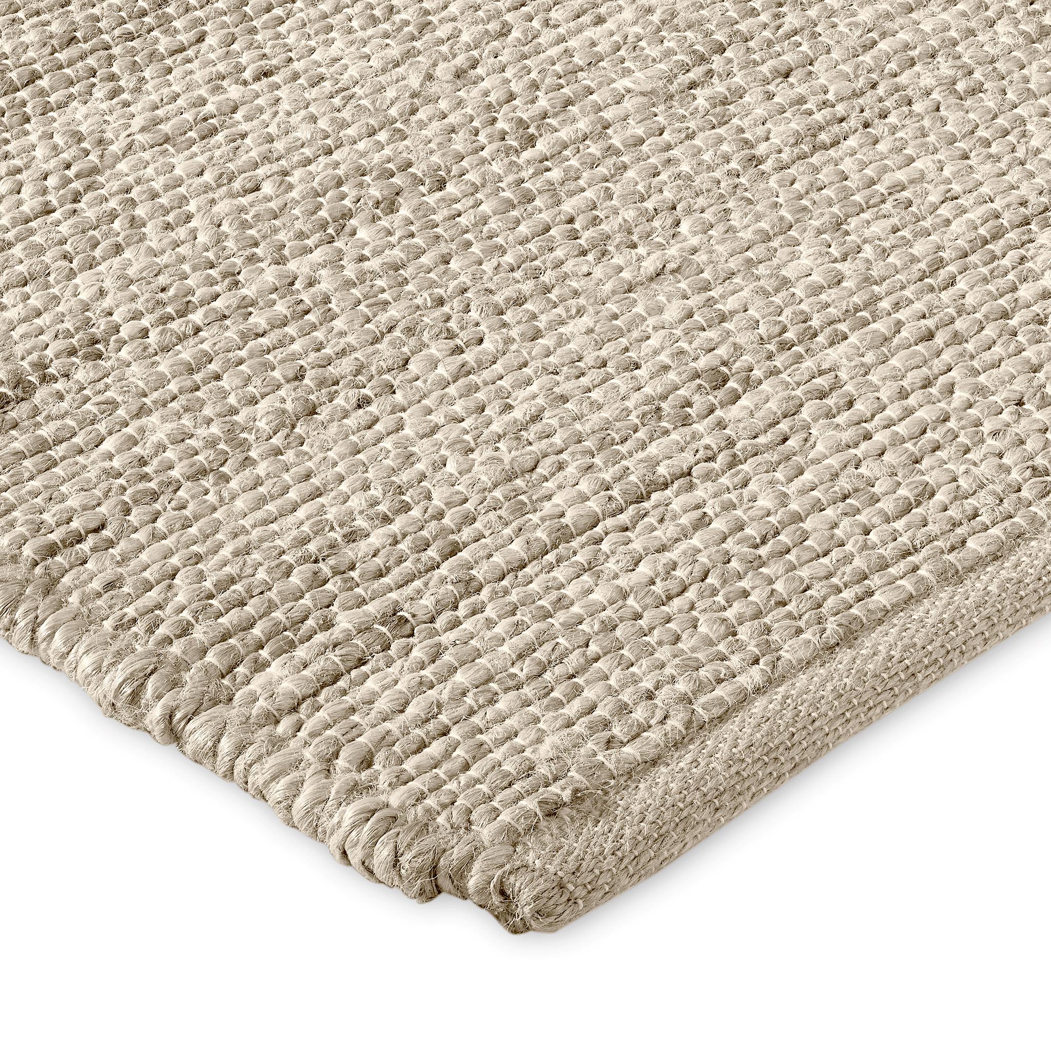 Dern 6X9ft Ash 100% Handspun Jute Desert Design Luxury Handwoven Rug For Sale 1