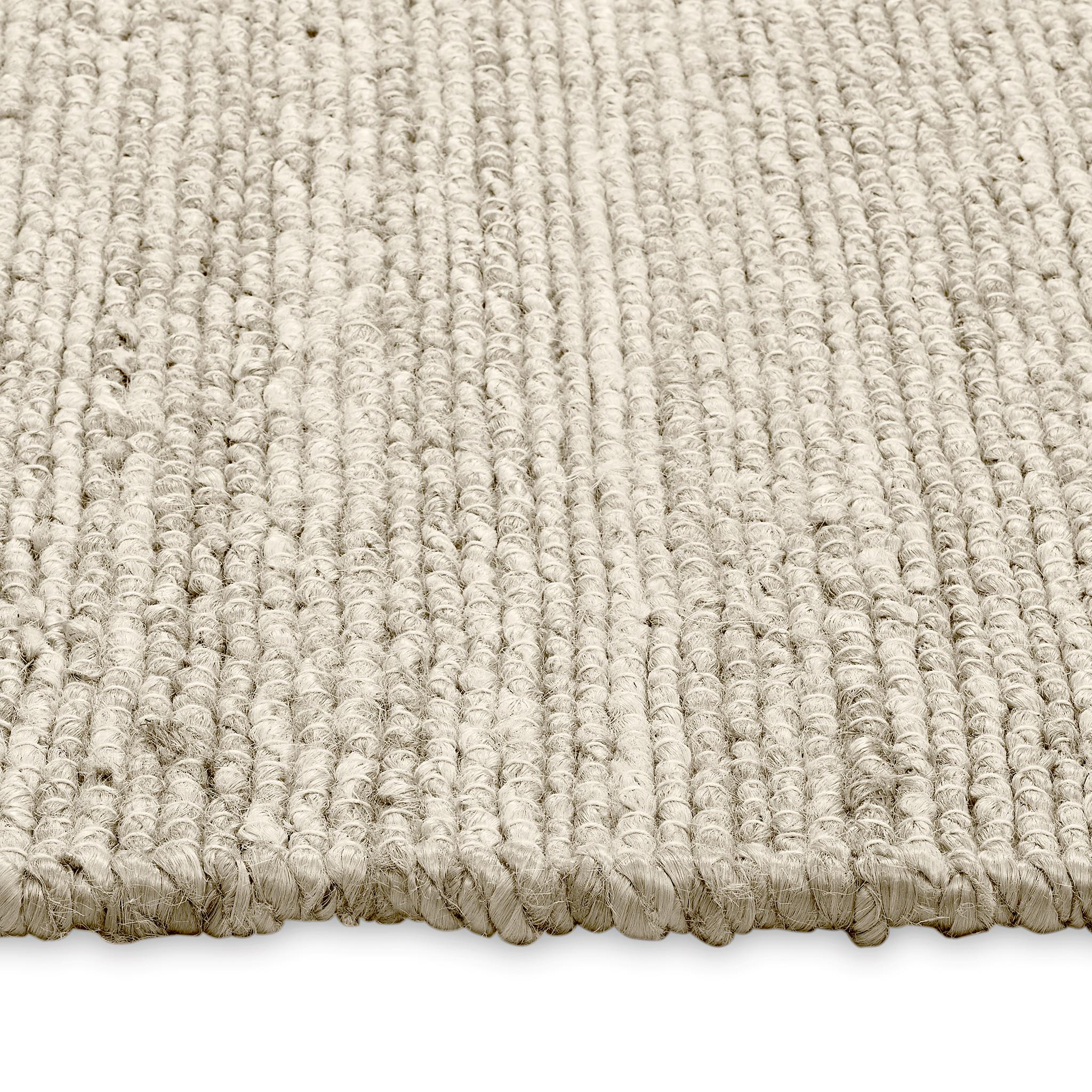 XXI secolo e contemporaneo Tappeto Dern 9x12ft avorio 100% iuta filata a mano design deserto lusso tessuto a mano in vendita