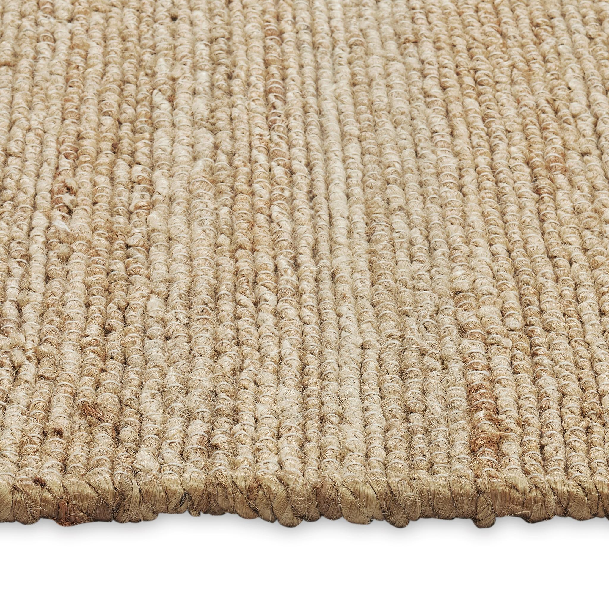 Contemporary Dern 9X12ft Natural 100% Handspun Jute Desert Design Luxury Handwoven Rug For Sale