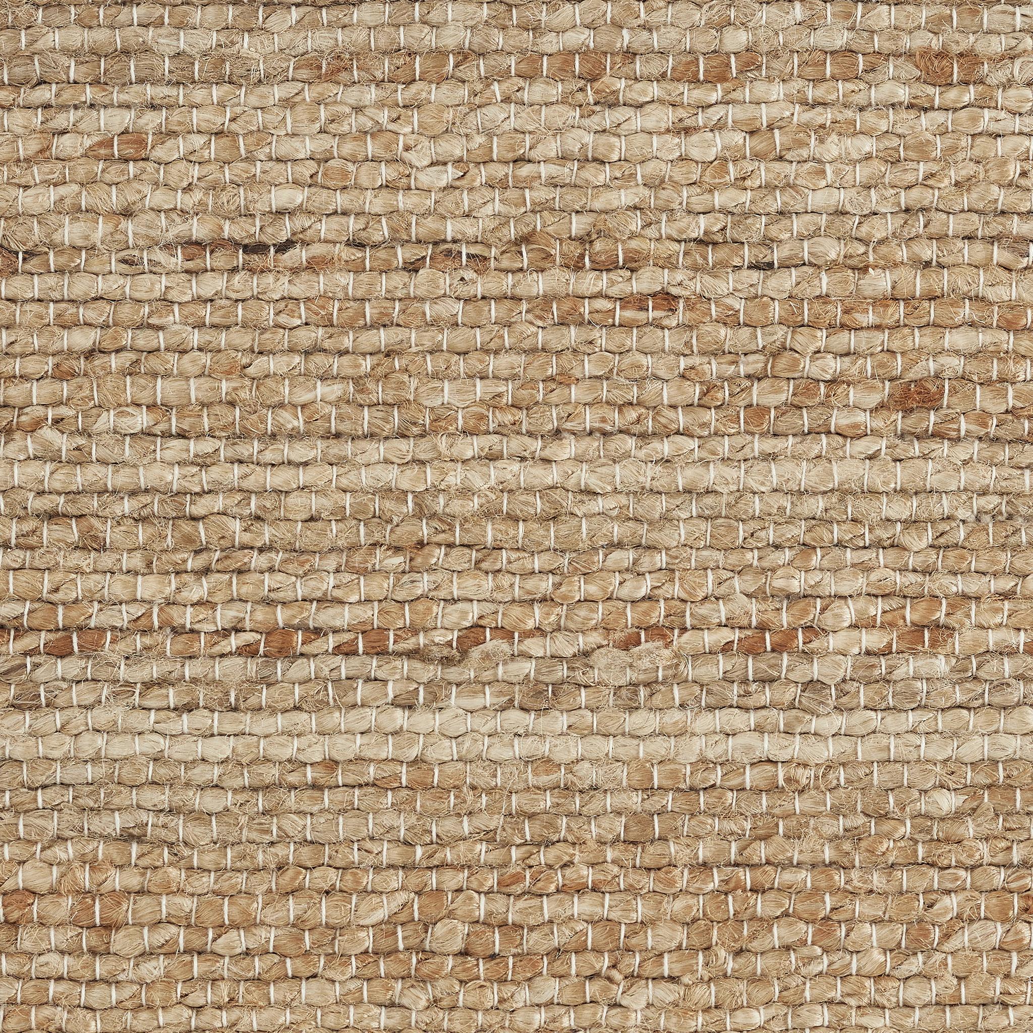 Dern 9X12ft Natural 100% Handspun Jute Desert Design Luxury Handwoven Rug For Sale 2