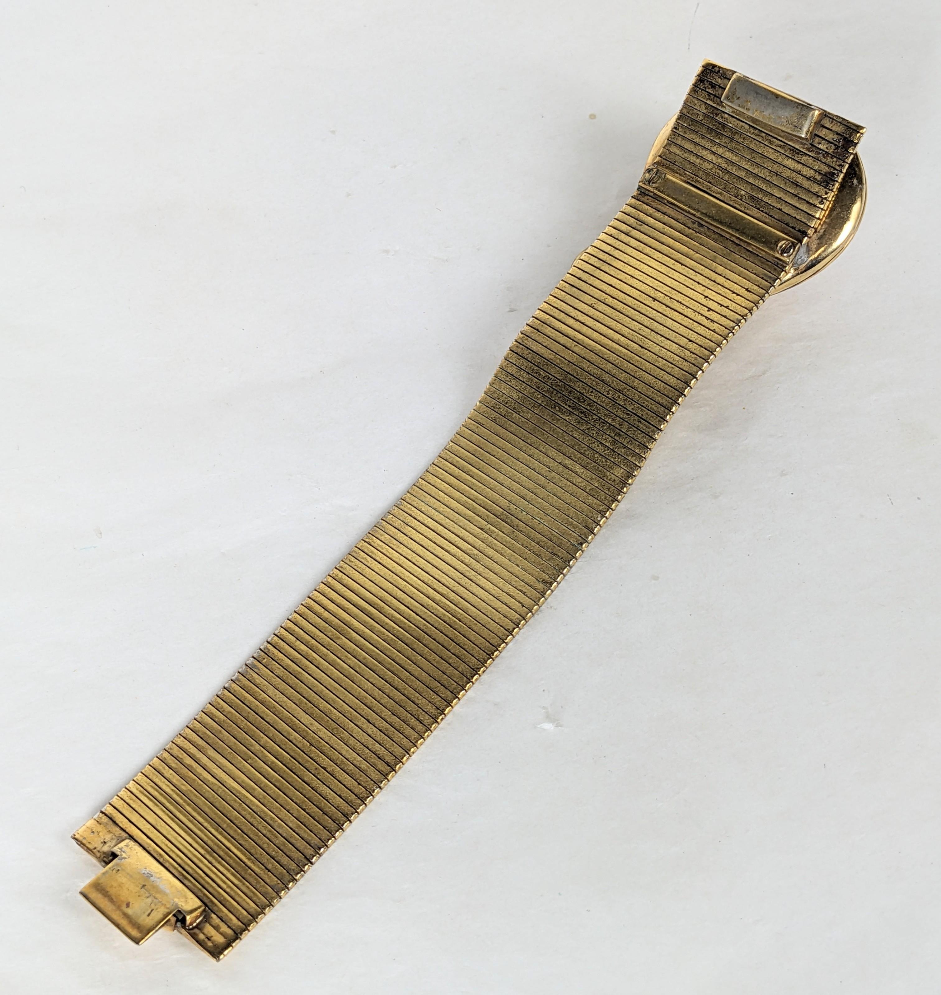 Pulsera brazalete flexible DeRosa Retro Calla Lilly en Bueno estado para la venta en New York, NY