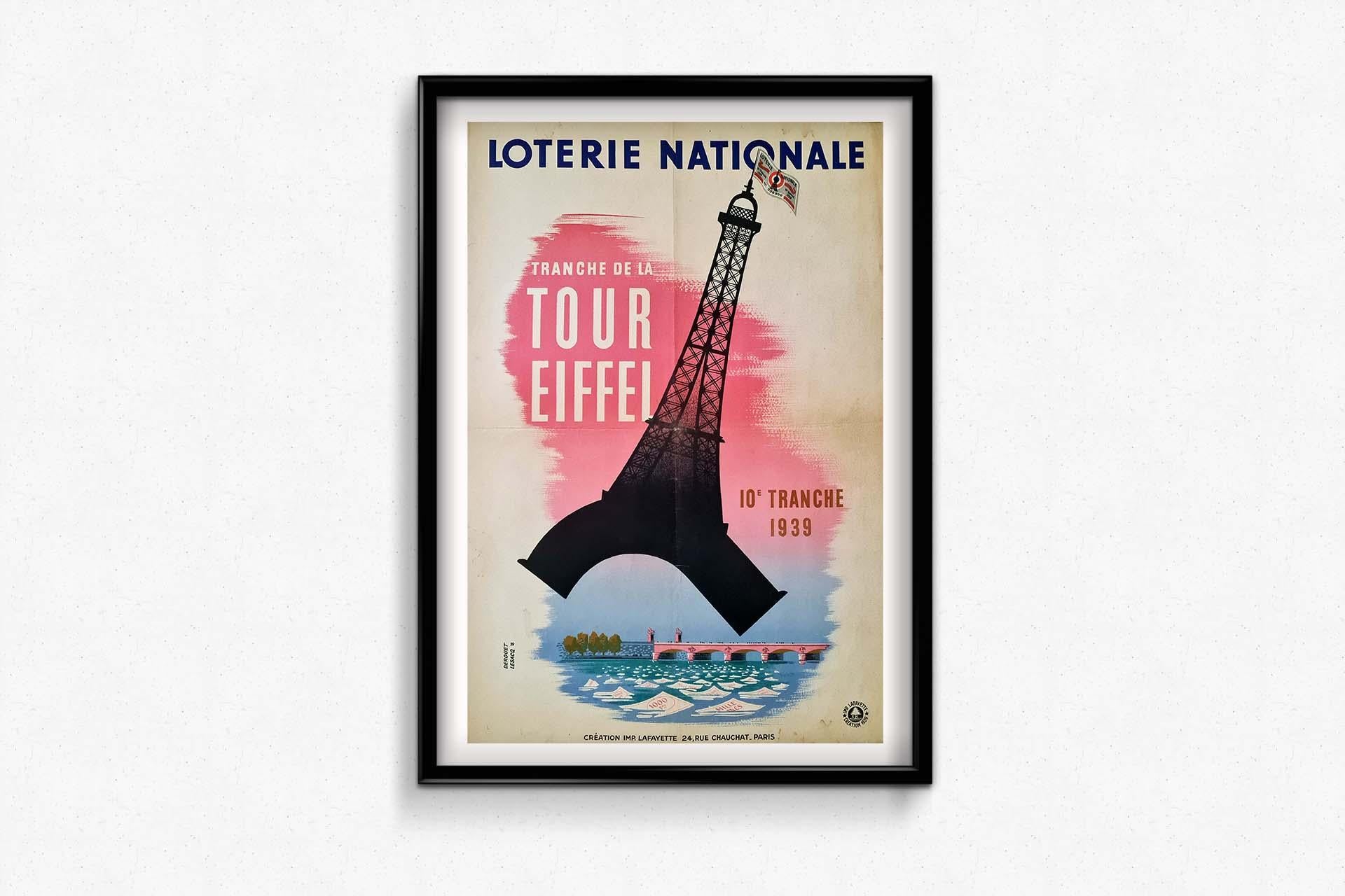 lac de thoune poster