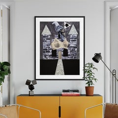 Derrick Adams Holding Court (The Queen of Spades) 2015 Pigment Rare Edition of 8