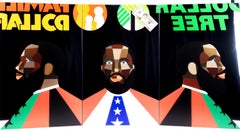 Derrick Adams Mirroring Idealism Wall Relief 2021 Edition of 40