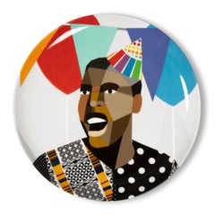 Derrick Adams, We Came to Party and Plan 38 - Assiette en édition limitée