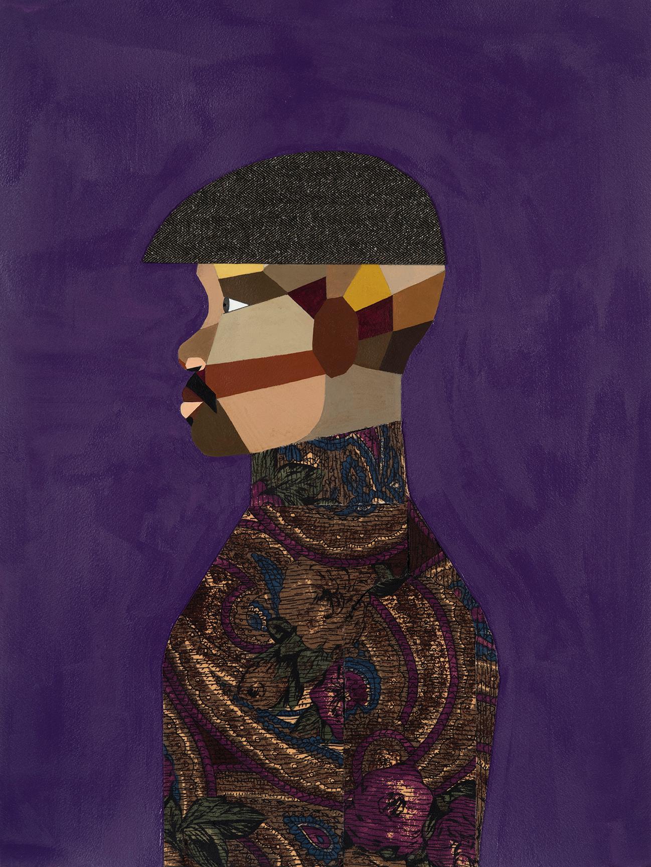 Vie intérieure (homme) par Derrick Adams