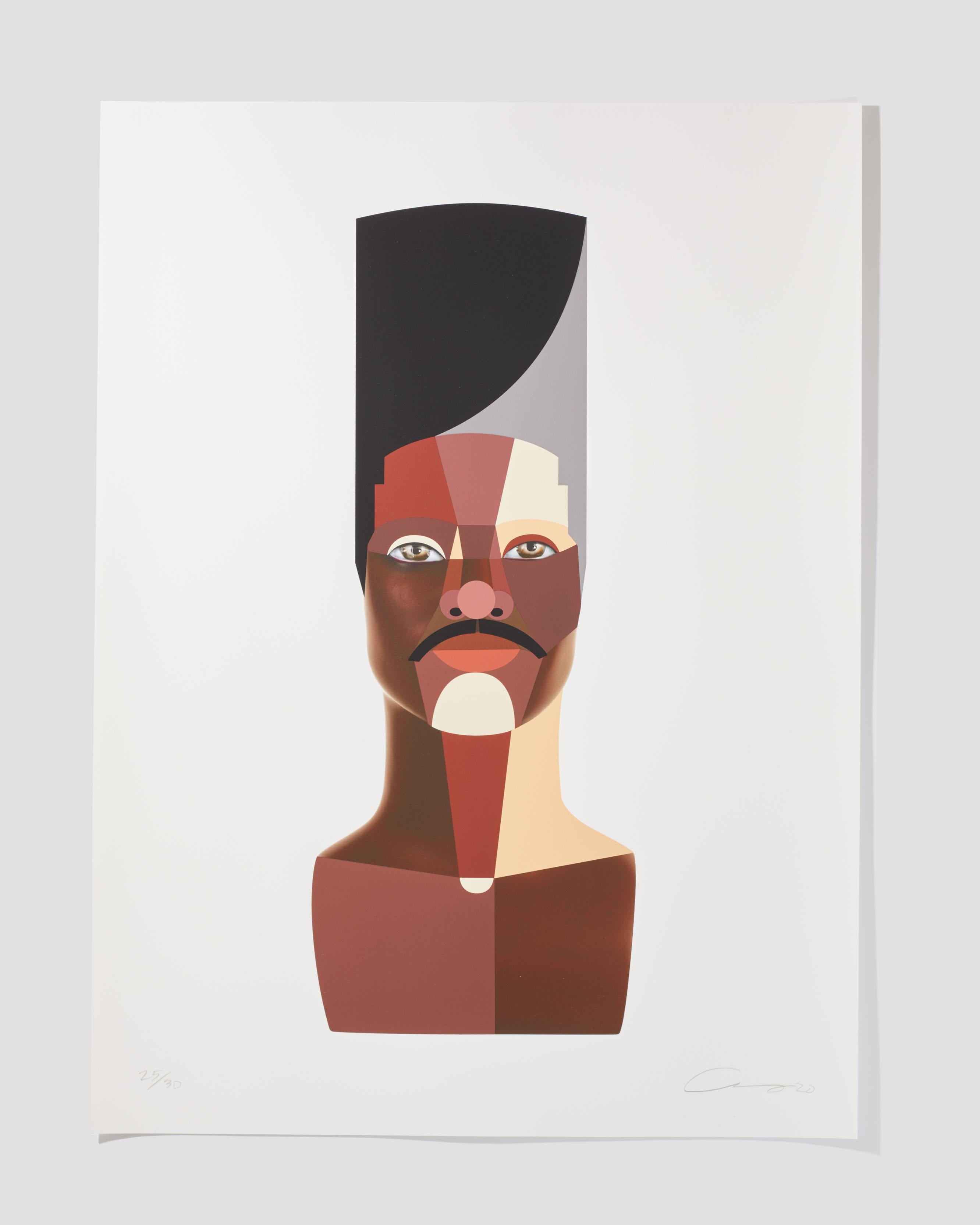 Derrick Adams Figurative Print - Style Variation 3 (High Top)