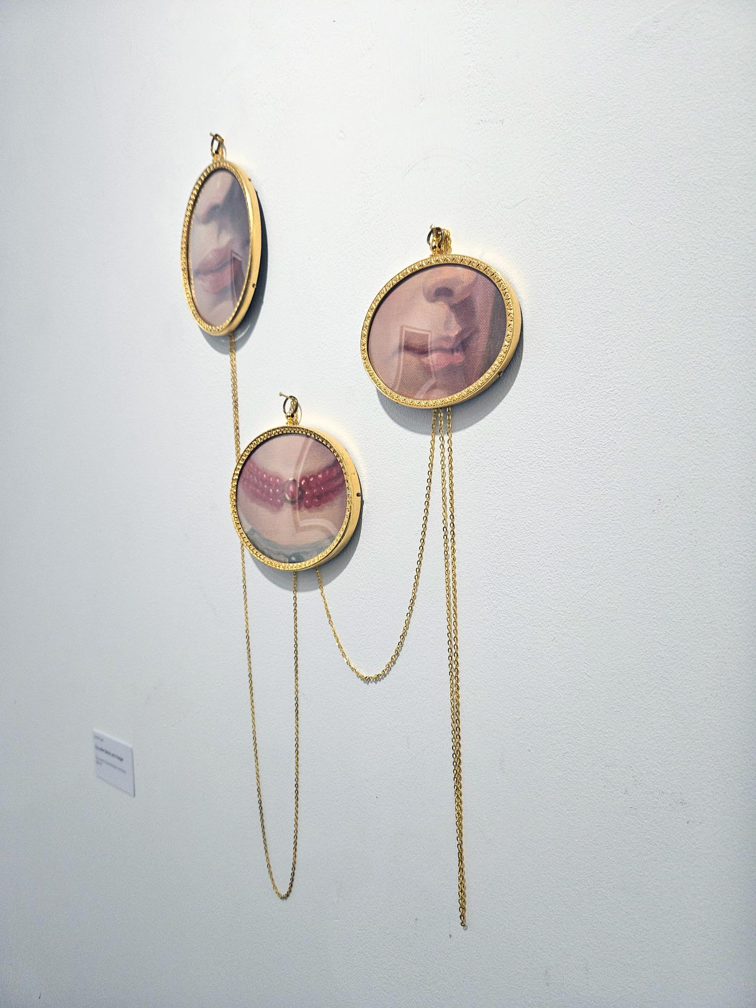 They after Batoni and Hodges - Contemporary Painting by Derrick Guild