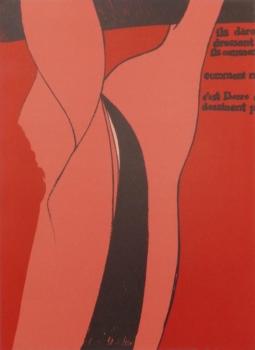 Derrière le Miroir Color Lithographien 16,5