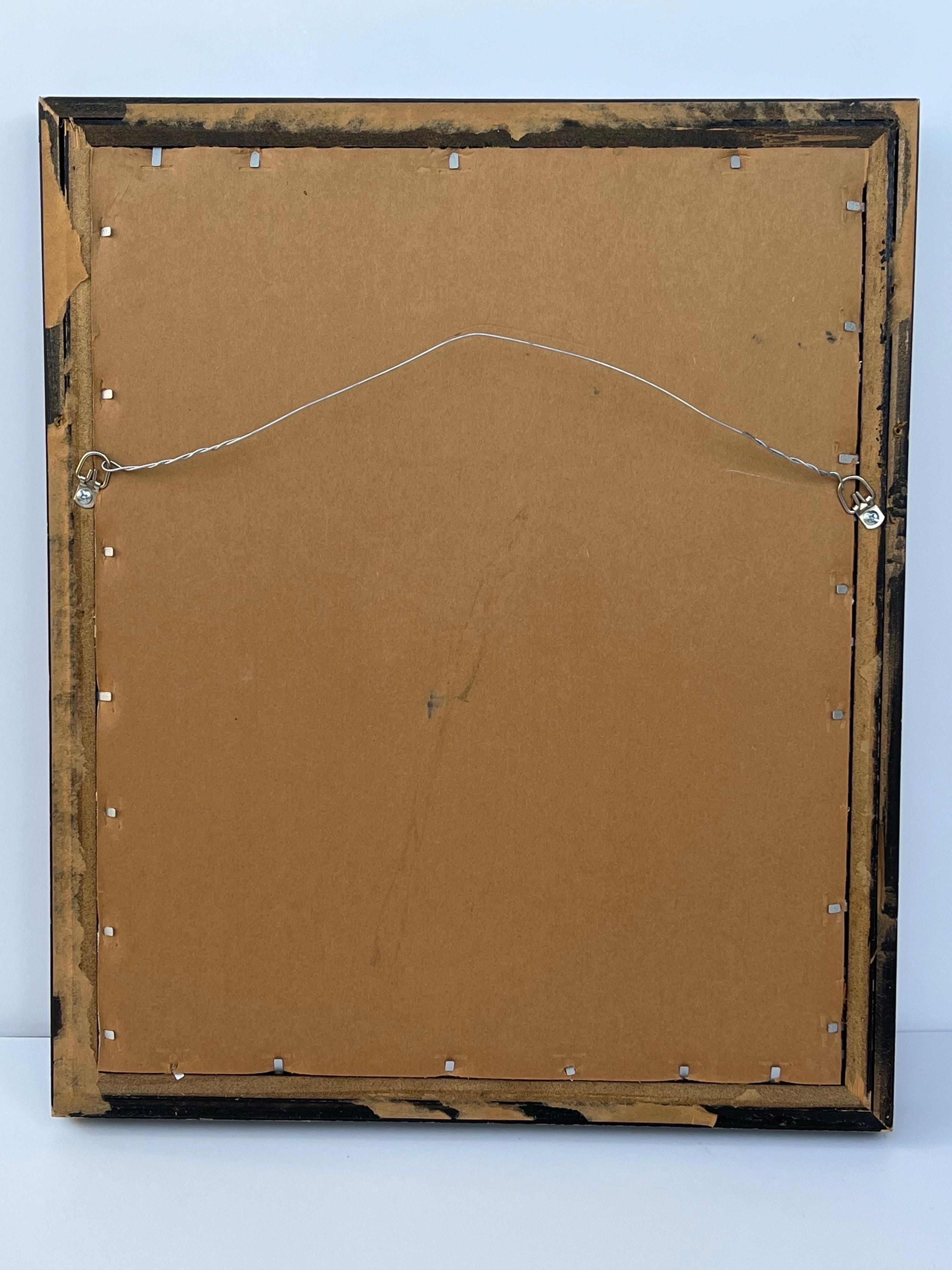 Derrière Le Miroir Marc Chagall Aime Maeght 1969 Lithographie Schattenbox Rahmen 5