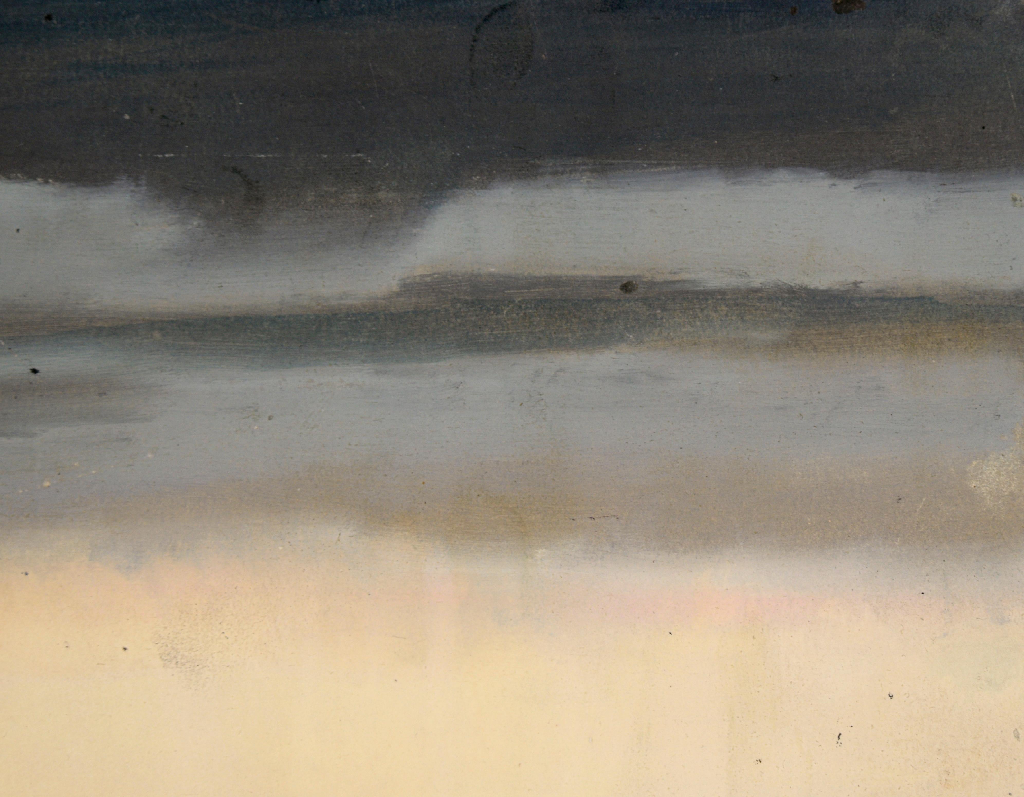 Passing Storm Landscape - Painting by Derrik Van Nimwegen