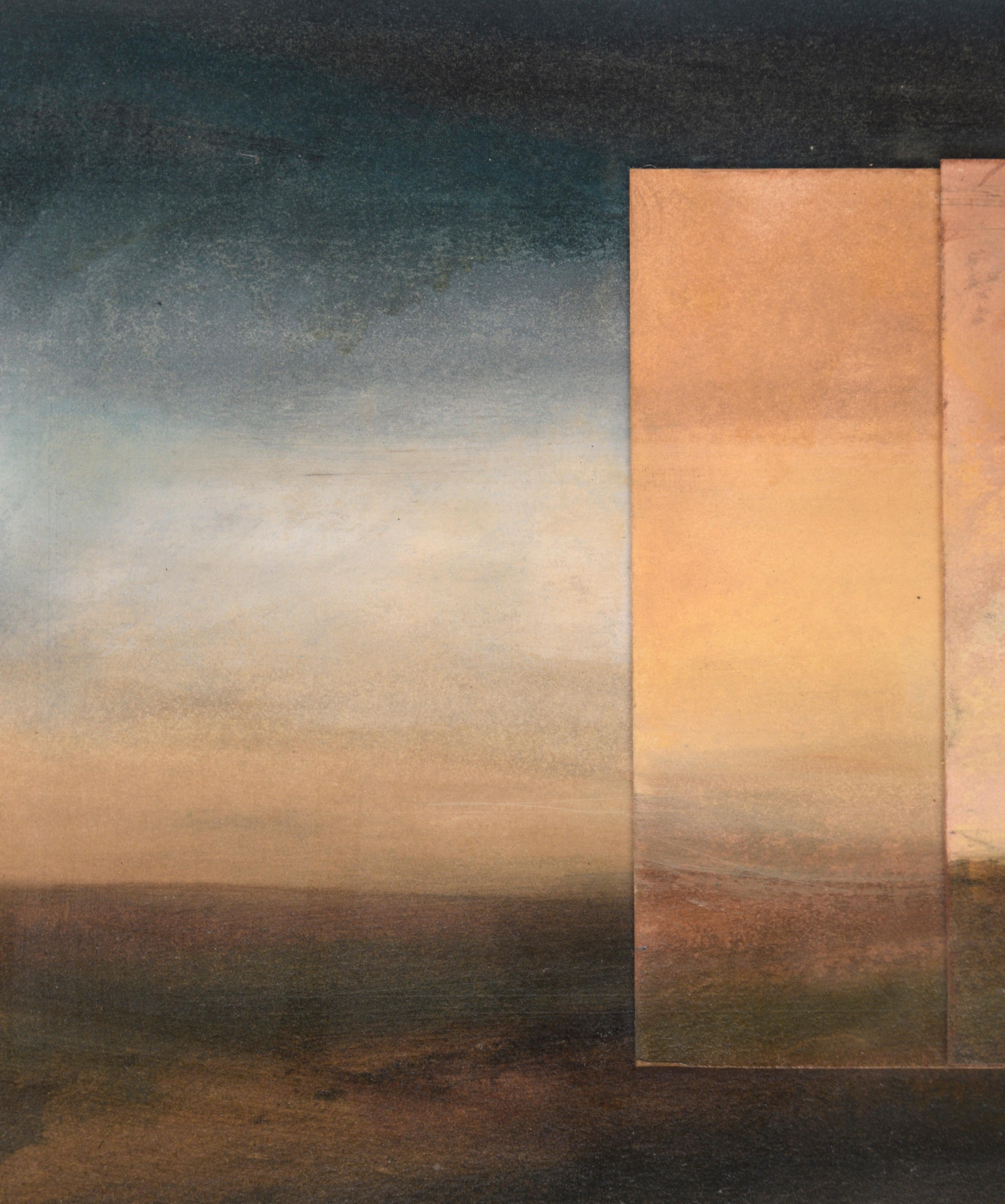 Tuscany Landscape Panel #409  - Painting by Derrik Van Nimwegen