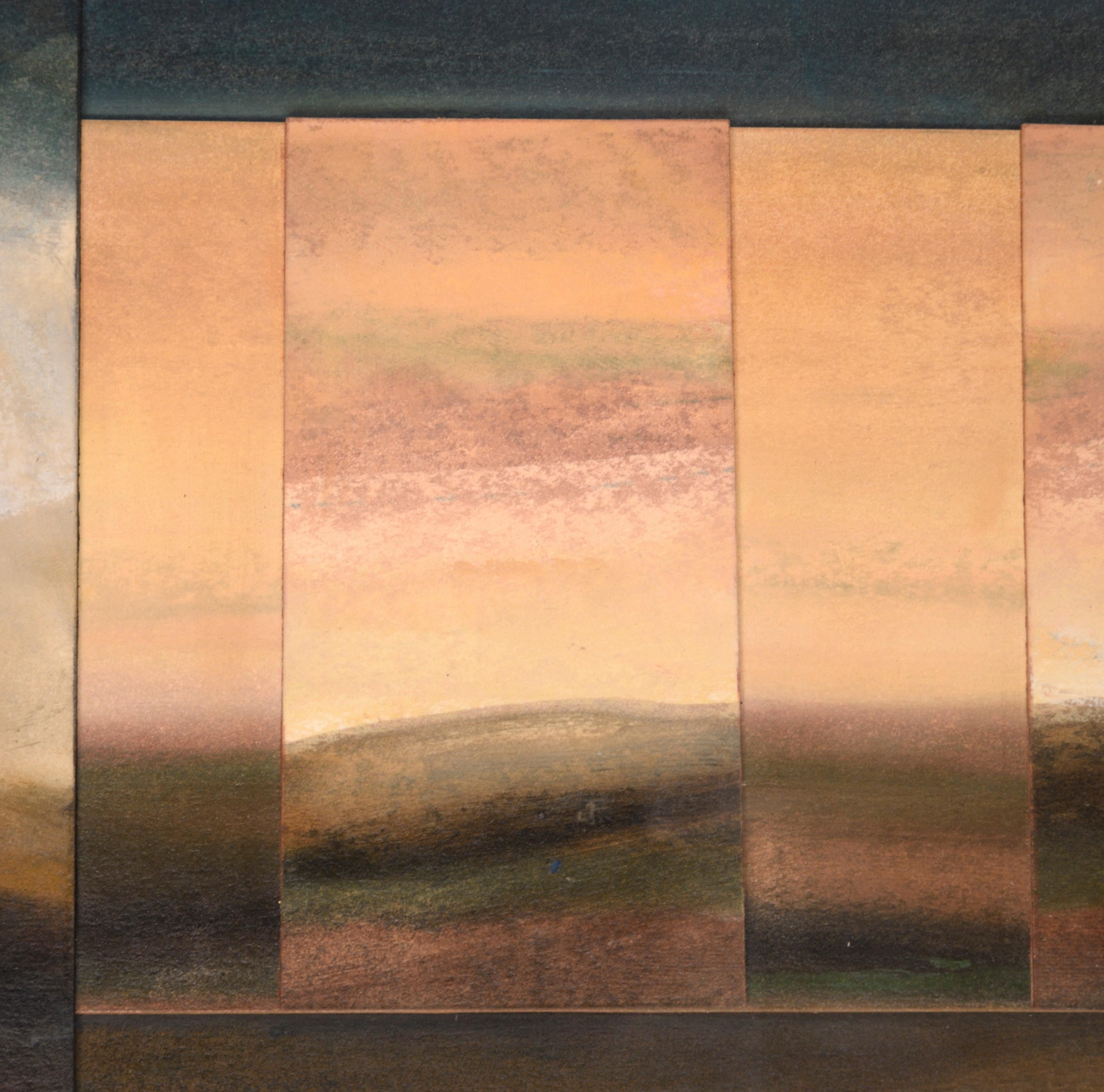 Tuscany Landscape Panel #409  - Contemporary Painting by Derrik Van Nimwegen