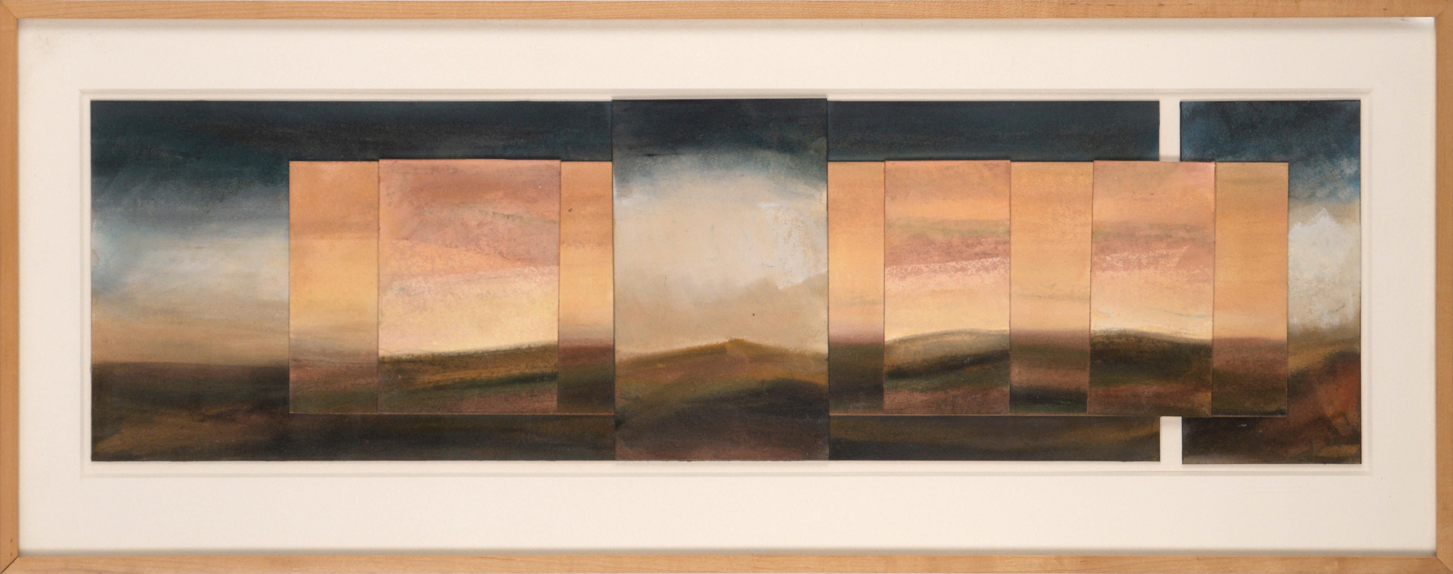 Derrik Van Nimwegen Landscape Painting - Tuscany Landscape Panel #409 