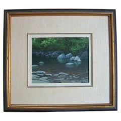 Derrill a. Rausch, Framed Coastal Oil Painting, Canada, Late 20th Century