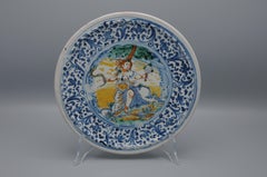 Deruta - Alzatina dish on stand, 18th century