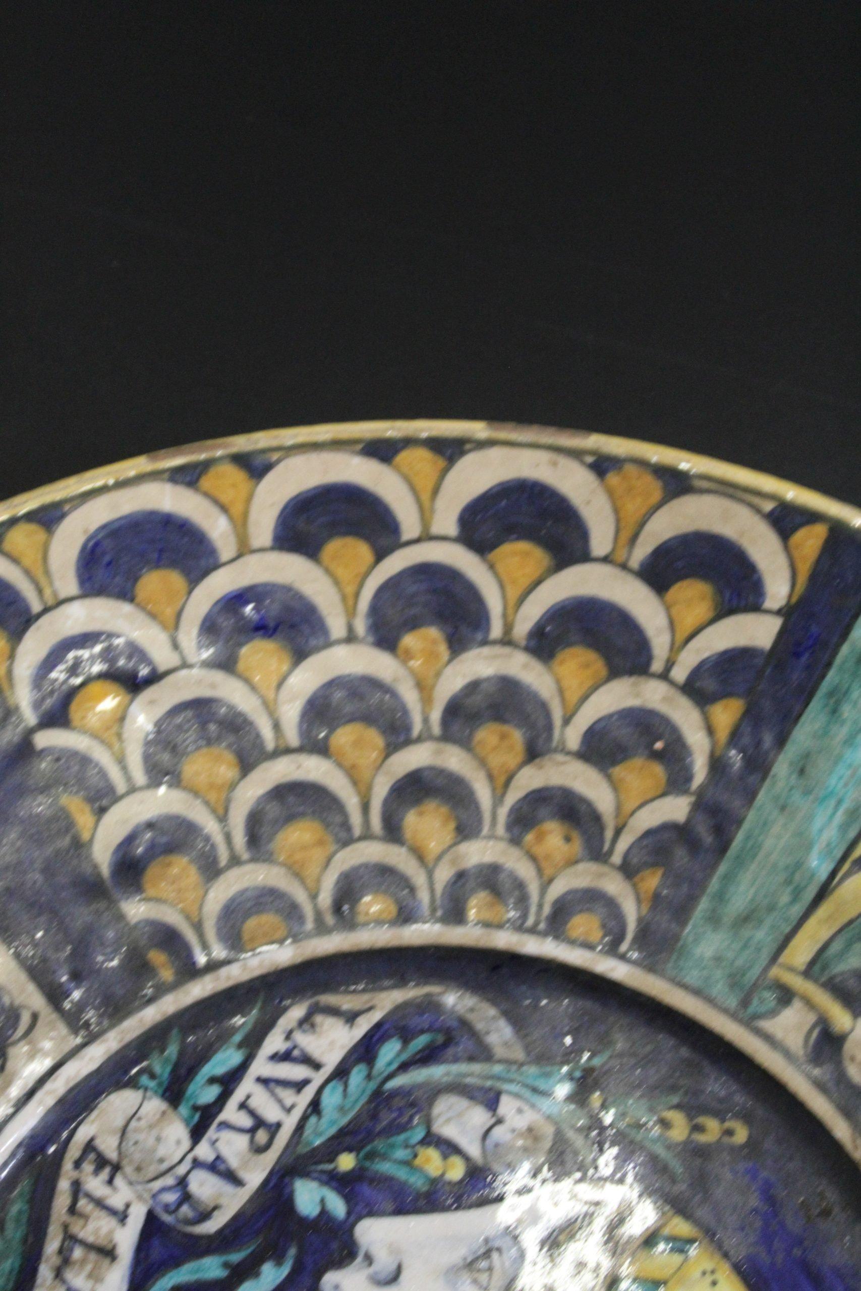 Deruta ceramic plate In Good Condition For Sale In Rome, IT