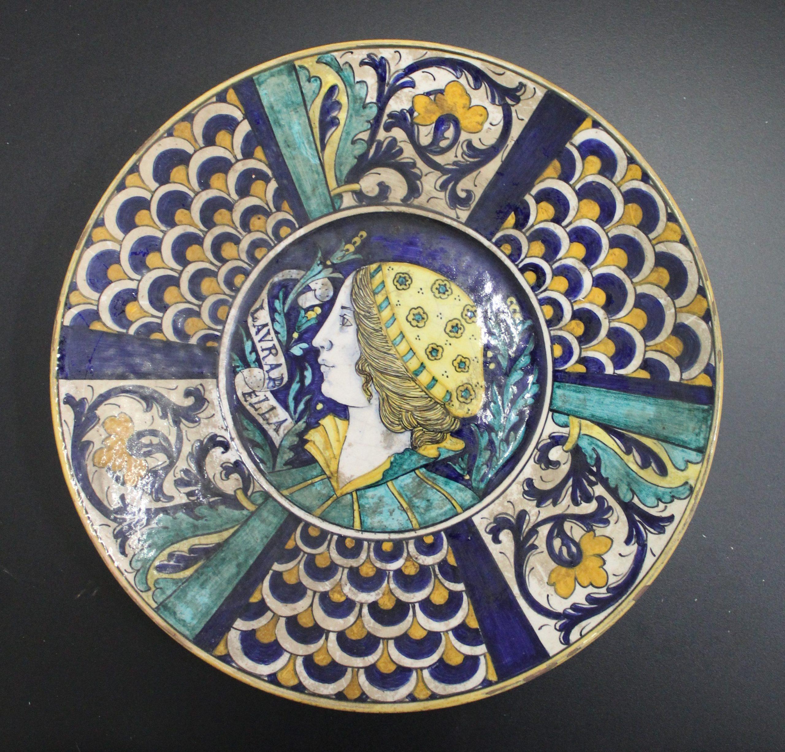 Deruta ceramic plate For Sale 1