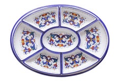 Deruta Italian Majolica Antipasto Serving Tray