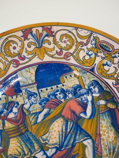 Deruta majolica plate