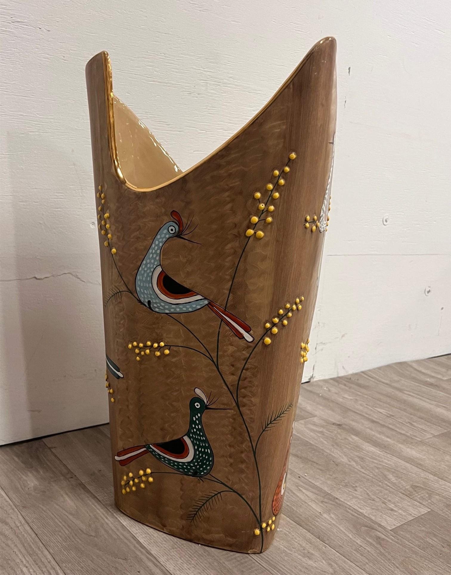 Céramique Deruta Umbrella Stand en vente
