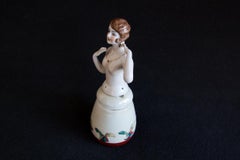 Dervish Woman, One-of-a-kind Small Bottle Sculpture