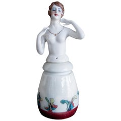 Dervish Woman, One-of-a-kind Small Bottle Sculpture