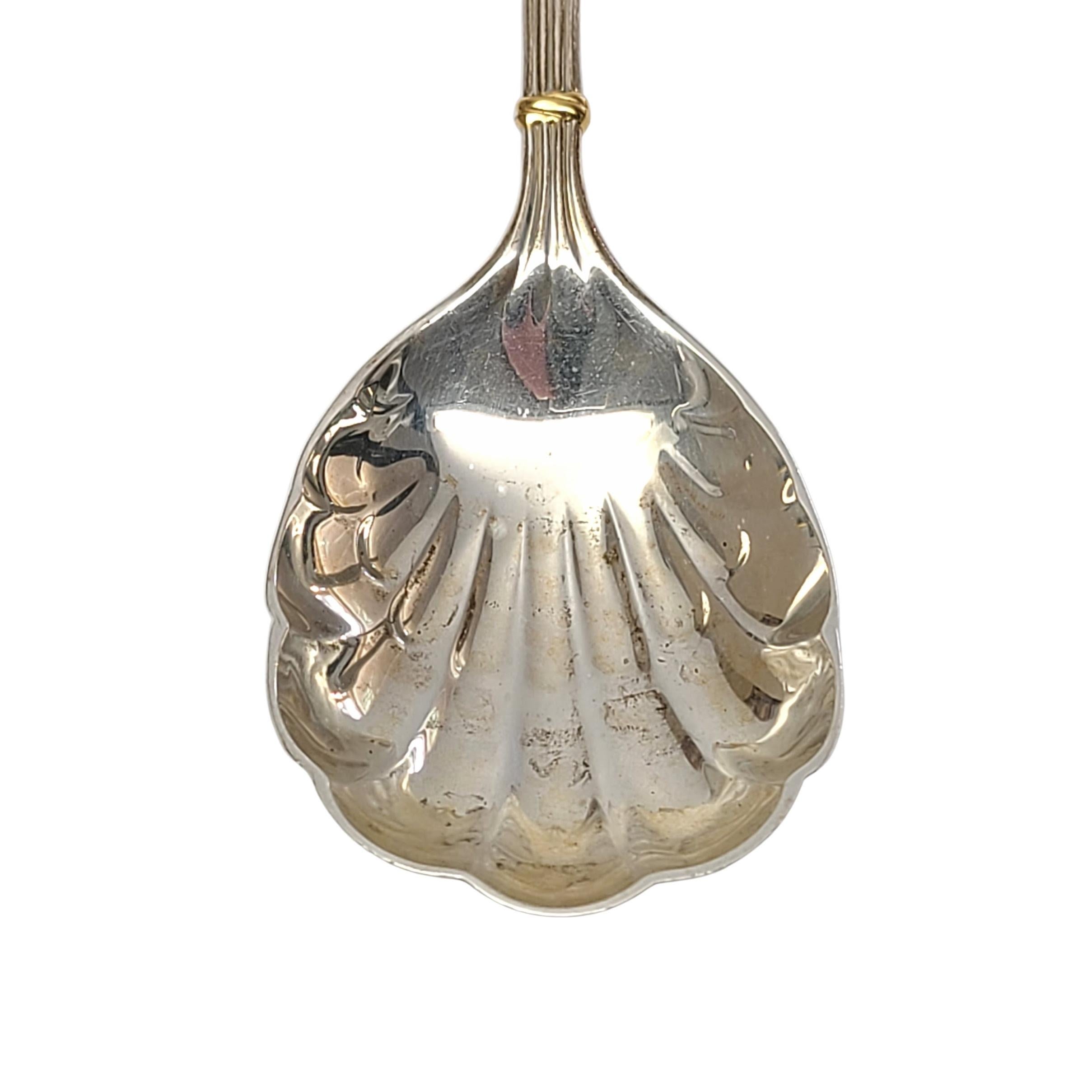gold shell spoon
