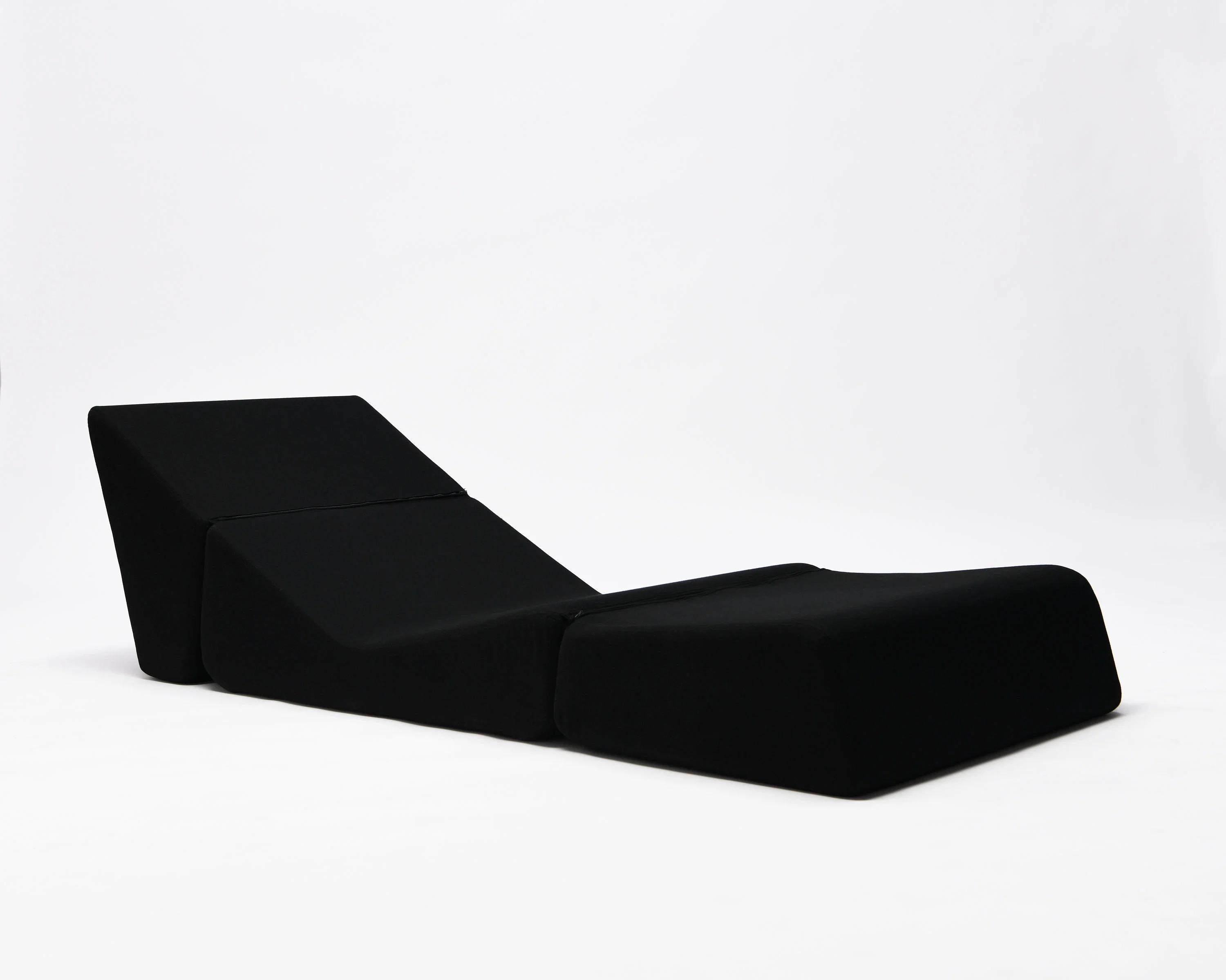 Des Pas D’urbino & Lomazzi, ‘Galeotta’ Chaise Lounge/Chair, BBB Bonacina, 1970 Bon état - En vente à New York, NY
