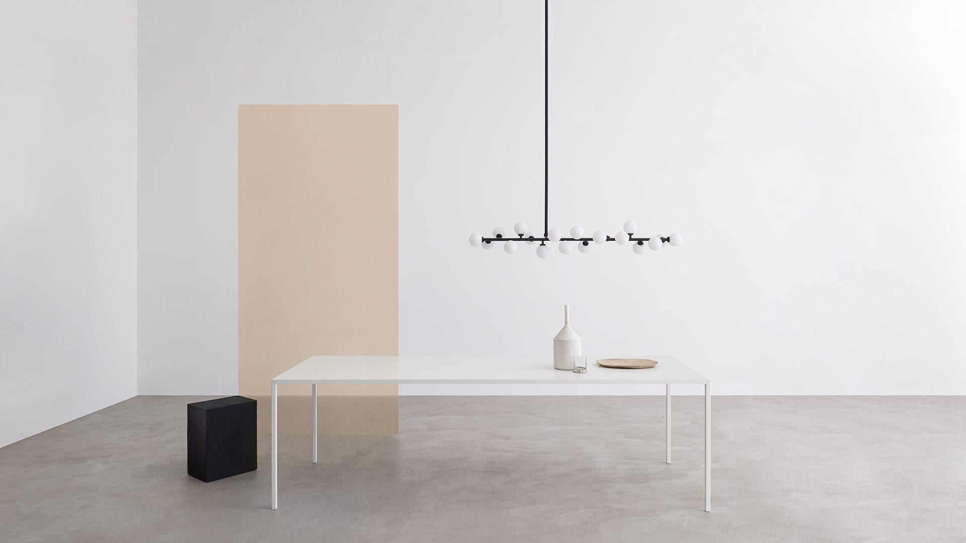 Acier Table Desalto 25 conçue par Metrica Bruno Fattorini et Robin Rizzini en vente
