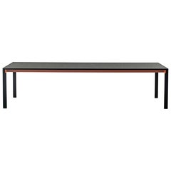 Desalto Beam Wood Top Table Designed by Mario Ferrarini