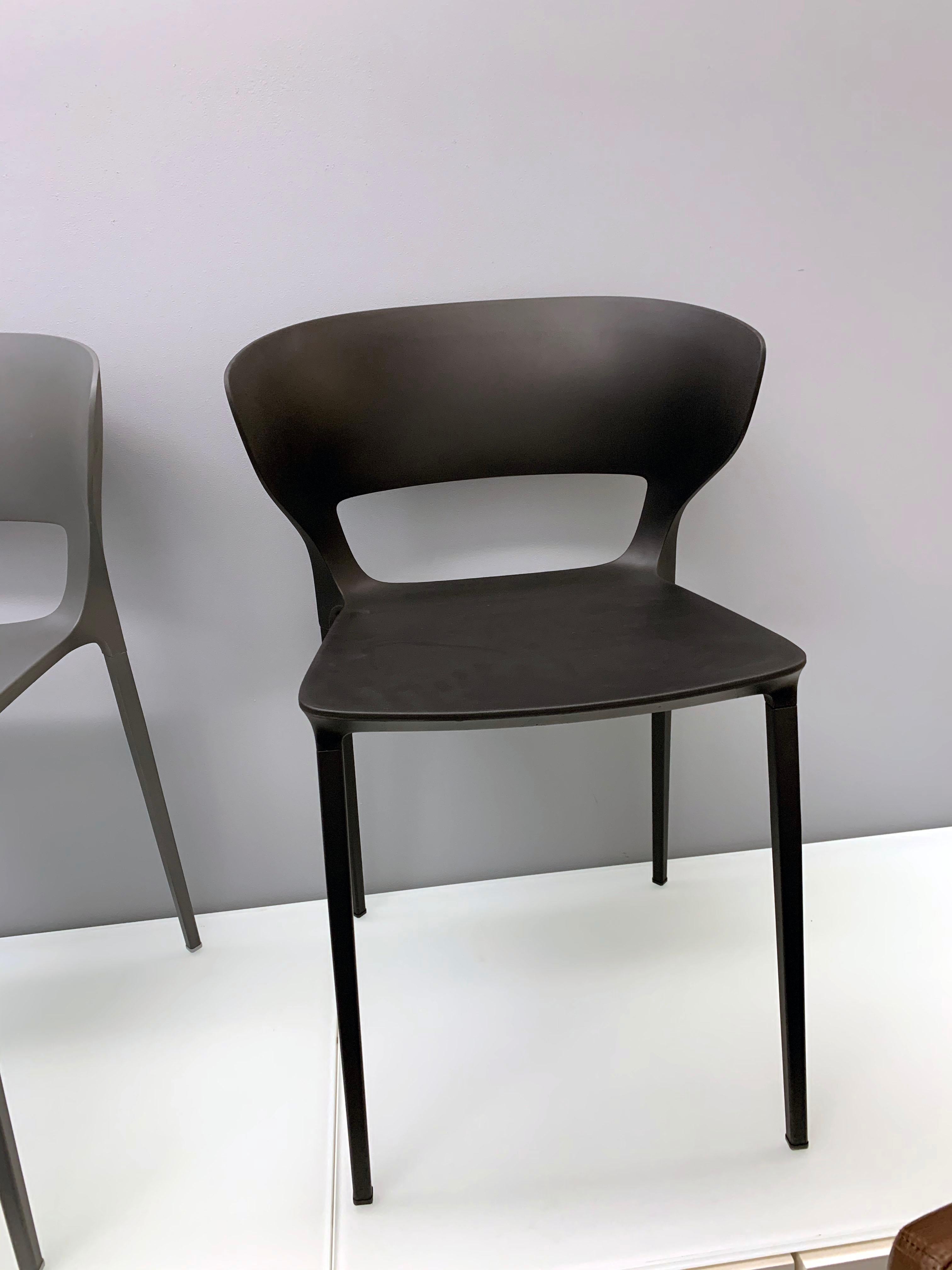 Desalto Black Koki Chair in STOCK For Sale 2